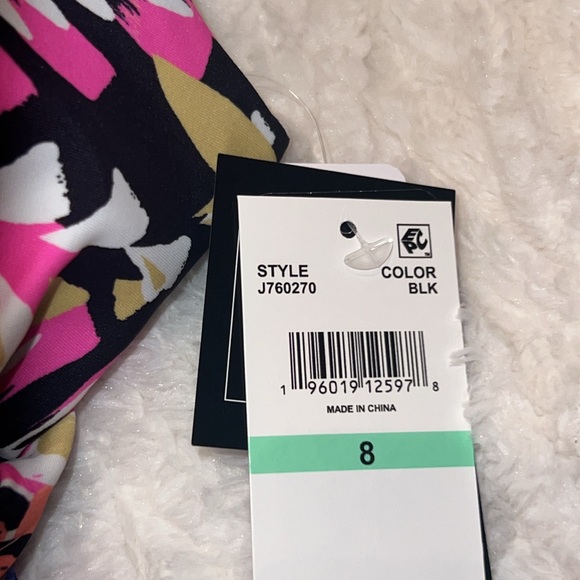 Island Escape tankini top swimwear Tropical-bright details underwire push up 8 - Picture 7 of 11